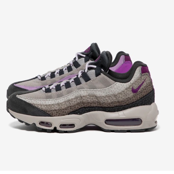 NIKE Air Max 95 Viotech Anthracite Safari Suede Women's 9 - Picture 3 of 12